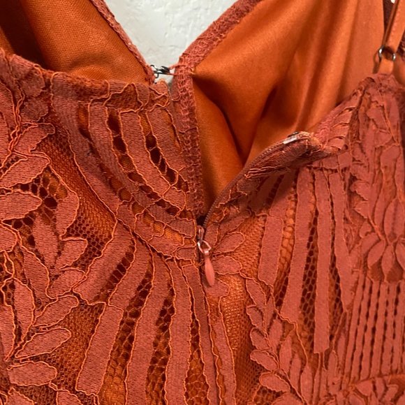 Funky Soul Mini Dress 💌Free Shipping Sienna w. Lace Overlay Size Small - Picture 6 of 10